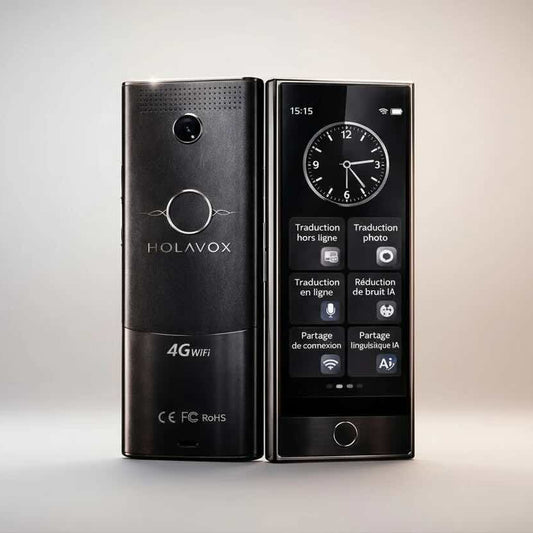 Traducteur vocal Instantané portable - HOLAVOX
