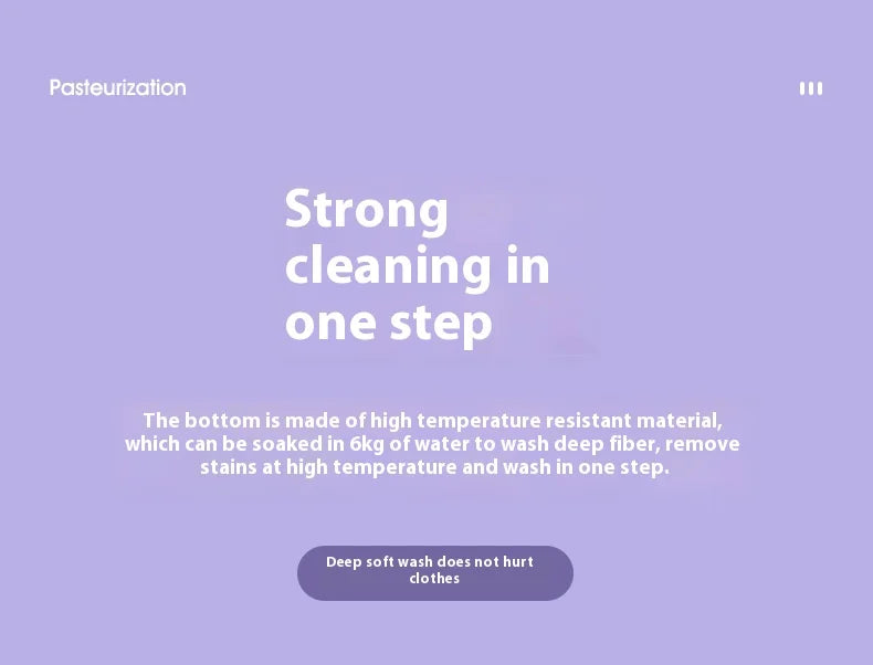 Machine à laver pliable 8L portable