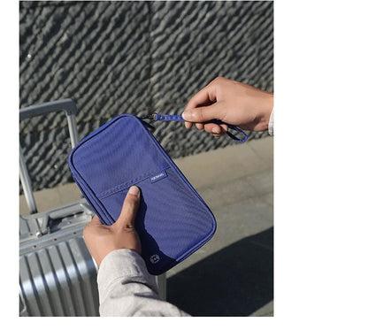 Pochette de rangement pour passeport de voyage