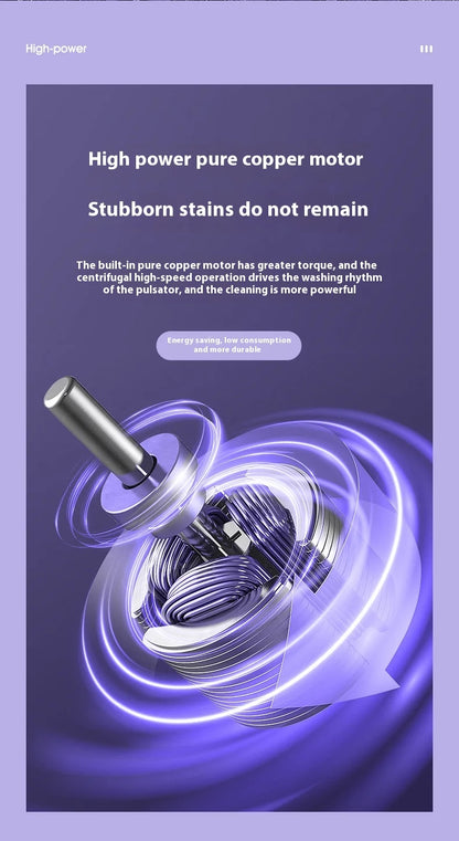 Machine à laver pliable 8L portable