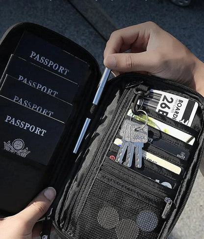 Pochette de rangement pour passeport de voyage