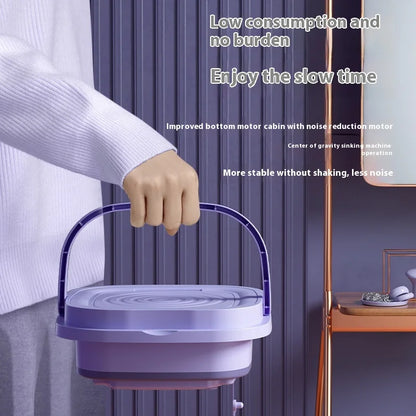 Machine à laver pliable 8L portable