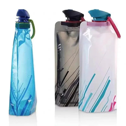Bouteilles d'eau pliables 700ml
