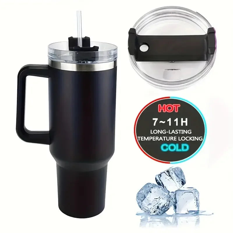 Tasse de voyage isotherme inox grande capacité