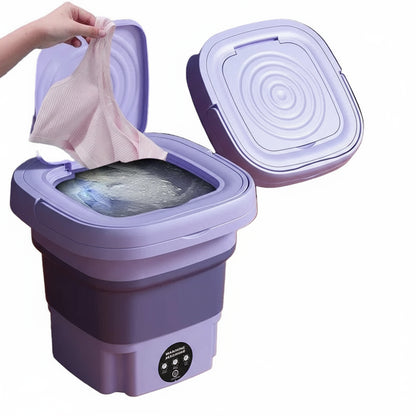 Machine à laver pliable 8L portable