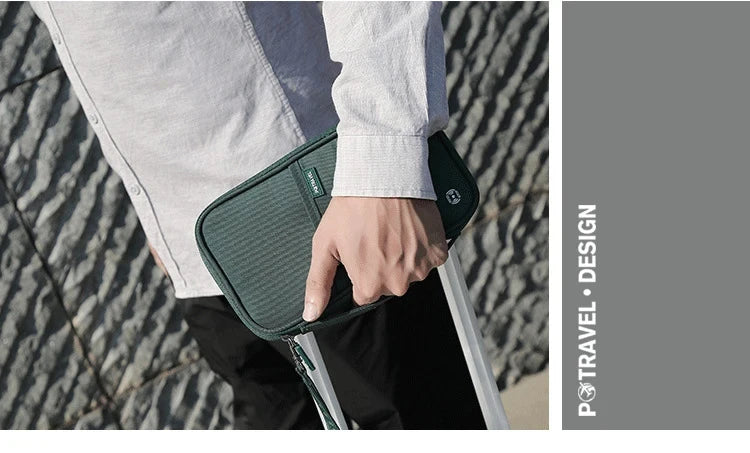Pochette de rangement pour passeport de voyage