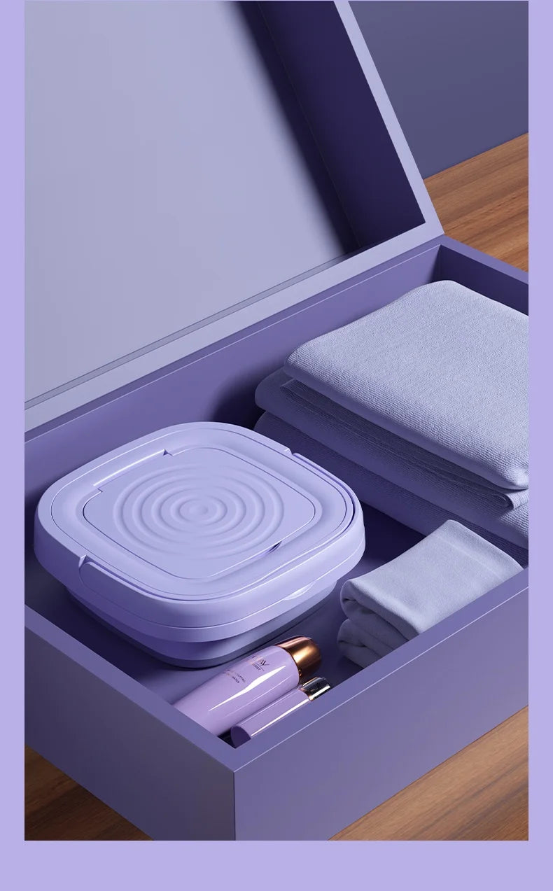 Machine à laver pliable 8L portable