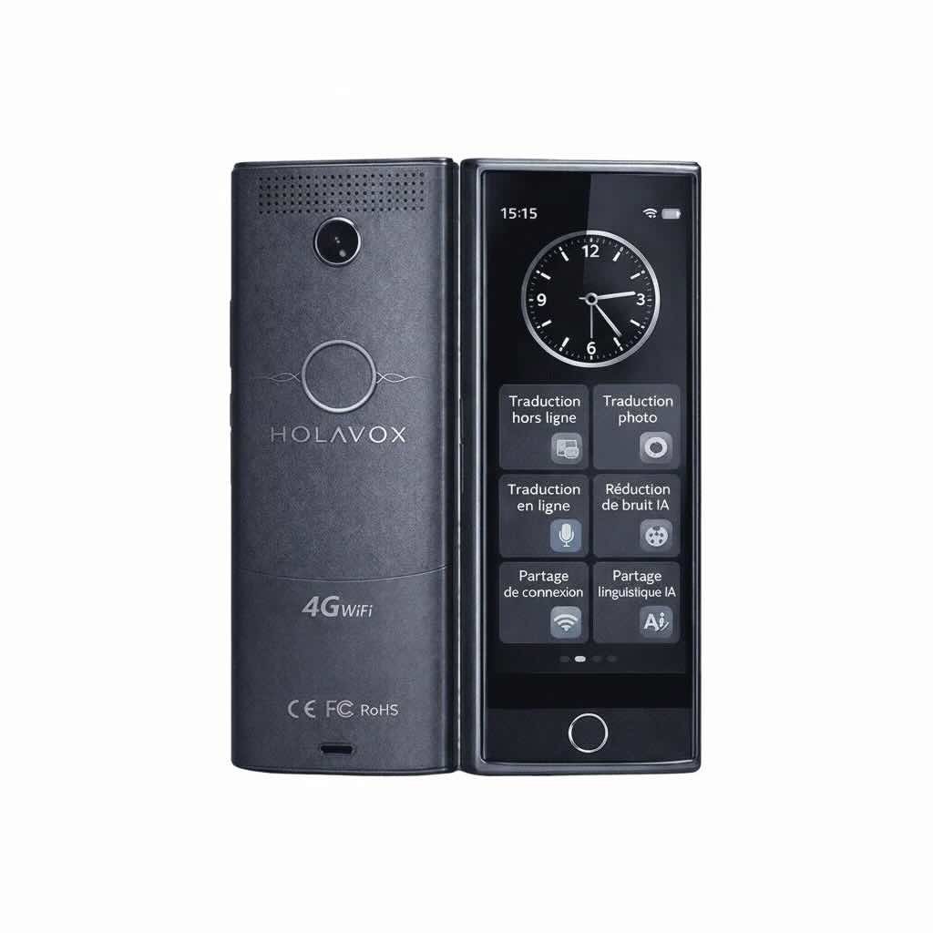 Traducteur vocal Instantané portable - HOLAVOX