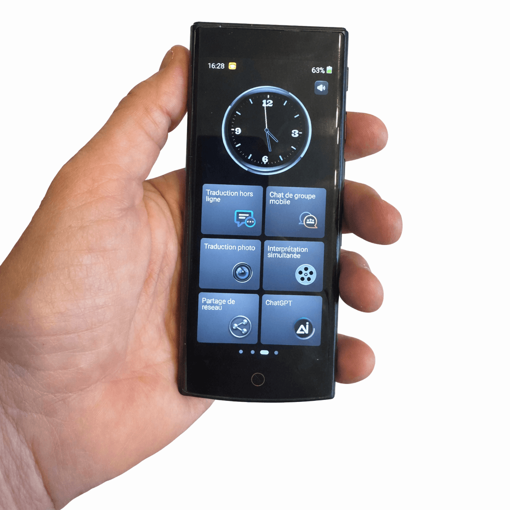 Traducteur vocal Instantané portable - HOLAVOX main2