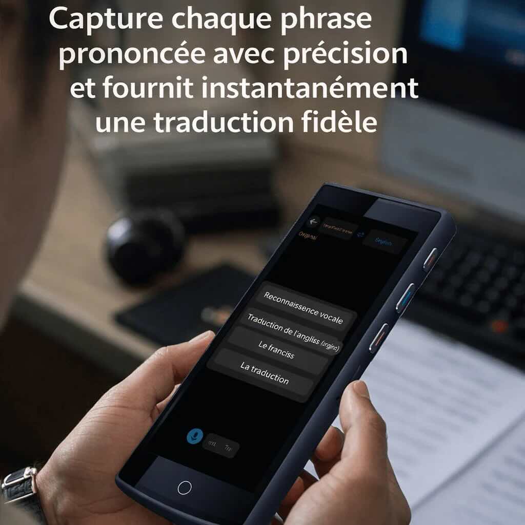 Traducteur vocal Instantané portable - HOLAVOX
